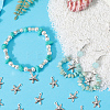 150PCS Tibetan Style Alloy Starfish/Sea Stars Charms TIBEP-SC0002-85-4