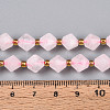 Natural Rose Quartz Beads Strands G-T144-23A-05-5