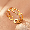 304 Stainless Steel Cuff Rings FS-WGFBCF4-03-1