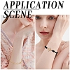 10Pcs 5 Colors Adjustable Braided Nylon Cord Link Bracelet Making AJEW-SC0002-18-5