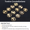 201 Stainless Steel Pendant STAS-UN0022-88G-4