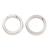 Non-Tarnish 316 Stainless Steel Spring Gate Rings STAS-M296-01P-E-01-2