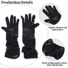 Polyester Long Lace Gloves AJEW-WH20011-94A-5