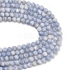 Natural Blue Lace Agate Beads Strands G-C280-B07-10mm-5