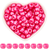 800Pcs Plastic Pearlized Beads KY-SP0001-53C-1