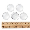 Transparent Glass Cabochons X-GGLA-R026-30mm-5