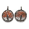 Natural Carnelian Pendants G-B001-01R-E-2