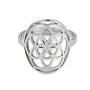 201 Stainless Steel Adjustable Rings for Women RJEW-M008-01P-2