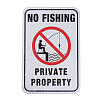 UV Protected & Waterproof Aluminum Warning Signs X-AJEW-WH0111-D02-1