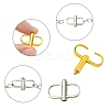 10Pcs 2 Colors Alloy Adjuster Buckles FIND-CJ0004-08-3