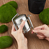 Portable Stainless Steel with Iron Liquid Alcohol Stoves for Camping AJEW-WH0314-339-4