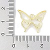 Rack Plating Alloy Enamel Pendants PALLOY-F018-15G-01-3