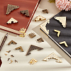 100Pcs 10 Styles Iron Book Corner Guards FIND-PH0020-50-5