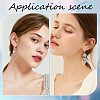 60Pcs 2 Colors Brass Leverback Earring Findings KK-CN0002-36-5