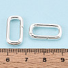 Brass Spring Gate Rings KK-WH20009-01S-A-3