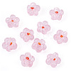 10Pcs Transparent Handmade Bumpy Lampwork Beads LAMP-TADJ0001-48E-3