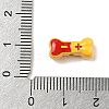 Spray Painted Alloy Beads ENAM-D067-03G-RS-3