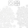 100pairs Plastic Snap Buttons BUTT-CY0001-03-1