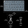 DIY Keychain Making Kits DIY-YW0006-60-4