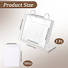 1Pc Calendar Style Plastic Jewelry Organizer Holder Rack for Jewelry Storage ODIS-BBC0001-01B-2