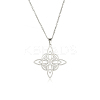 304 Stainless Steel Pendant Necklaces WG65905-01-1