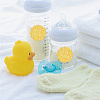 Plastic Self Adhesive Gold Foil Embossed Stickers DIY-WH0211-289-3