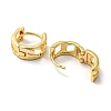 Brass Hollow Hoop Earrings EJEW-M236-01A-G-2
