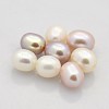 Natural Cultured Freshwater Pearl Beads X-PEAR-M010-M-1
