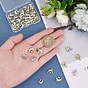 40Pcs 2 Colors Rack Plating Alloy Pendants FIND-FH0004-51-3