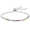 Anti-Tarnish Colorful Cubic Zirconia Tennis Bracelet BJEW-I314-004P-5