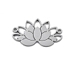 304 Stainless Steel Hollow Connector Charms STAS-I327-12P-1