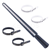 1PcPlastic Ring Sizer Mandrel with 4Pcs 2 Colors Plastic Ring Sizer TOOL-UN0001-52-1
