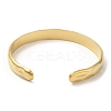 304 Stainless Steel Cuff Bangles BJEW-K267-03G-2