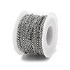 Non-Tarnish 304 Stainless Steel Cable Chain CHS-H026-07A-P-3