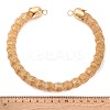 14mm Twist Iron Chain Necklaces NJEW-G163-02KCG-5