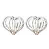 304 Stainless Steel Stud Earrings EJEW-D319-01P-4