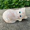 Resin Sleeping Cat Display Decoration PW-WG90471-05-1