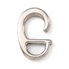 316 Surgical Stainless Steel S-Hook Clasps FIND-WH0037-35P-1