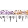 Natural Amethyst & Citrine Beads Strands G-L610-B06-01-5