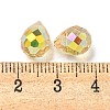 Electroplated Glass Beads EGLA-K062-01A-HP03-3