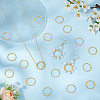 250pcs Tibetan Style Alloy Linking Rings FIND-PH0025-01AG-4