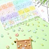 496Pcs 12 Styles Transparent Acrylic Beads OACR-YW0002-01-2