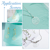 8Pcs 2 Style 201 Stainless Steel Filigree Charms STAS-DC0001-04-7