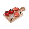 Opaque Resin Pendants RESI-K030-08A-3