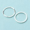 Brass Linking Rings KK-F831-018E-S-RS-4