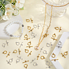 140Pcs 2 Colors Tibetan Style Alloy Toggle Clasps FIND-SP0001-22-4
