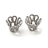 Non-Tarnish 316 Surgical Stainless Steel Bead Caps X-STAS-Q310-09B-P-1