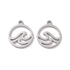 Non-Tarnish 201 Stainless Steel Charms STAS-G281-01P-01-1