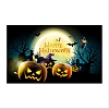 Polyester Halloween Banner Background Cloth FEPA-K001-001F-1