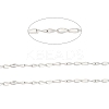 Non-Tarnish 304 Stainless Steel Link Chains STAS-D084-37P-2